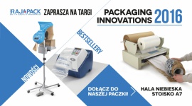 RAJAPACK zaprasza na Targi Packaging Innovations 2016 BIZNES, Firma - RAJAPACK zaprasza na Targi Packaging Innovations 2016