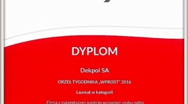 Dekpol wyróżniony tytułem Orły Tygodnika „Wprost” 2016