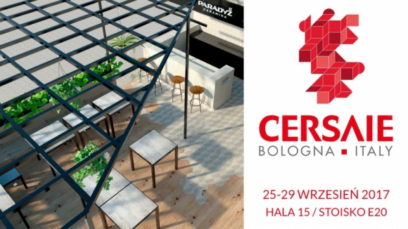 Ceramika Paradyż na Cersaie 2017 BIZNES, Firma - 25 września w Bolonii rozpocznie się 35. edycja międzynarodowych targów płytek ceramicznych i wyposażenia łazienek Cersaie. Wydarzenie stanie się miejscem spotkań czołowych producentów branży ceramicznej z całego świata. Wśród nich nie zabraknie Ceramiki Paradyż.