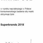 Whirlpool laureatem nagrody Superbrands 2018