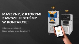 Oszczędź swój czas i pieniądze! Poznaj Liron Service-Fi BIZNES, Firma - Liron Polska, polski producent maszyn do lodów wprowadza na rynek innowacyjny system Liron Service-Fi, który pozwala w prosty sposób komunikować się z urządzeniem do produkcji lodów, za pomocą sieci GSM lub Wi-Fi.