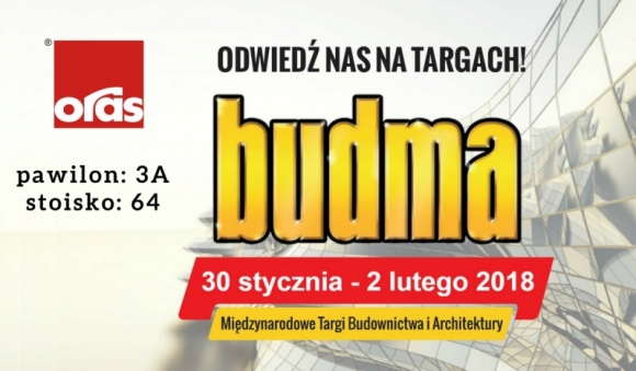 Budma 2018. Firma Oras zaprasza do Domu Fińskiego BIZNES, Firma - Targi Budma przyciągają tysiące zwiedzających. Wśród wystawców będzie można spotkać producentów materiałów budowlanych, a także architektów, wykonawców oraz inwestorów. W tym roku nie zabraknie także marki Oras – której produkty będzie można zobaczyć na stoisku Finlandia SPOT.