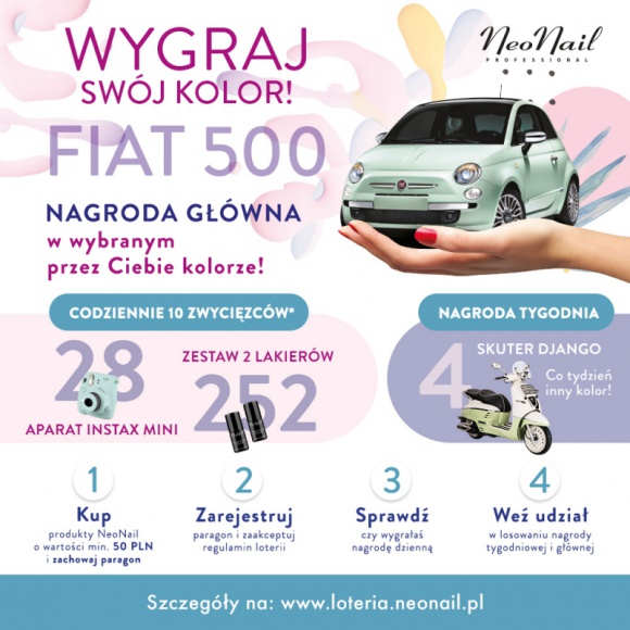 RiverWood marketing organizuje loterię promocyjną dla marki NeoNail