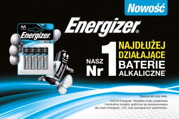 Plej odpowiada za launch nowych baterii MAX PLUS Energizer